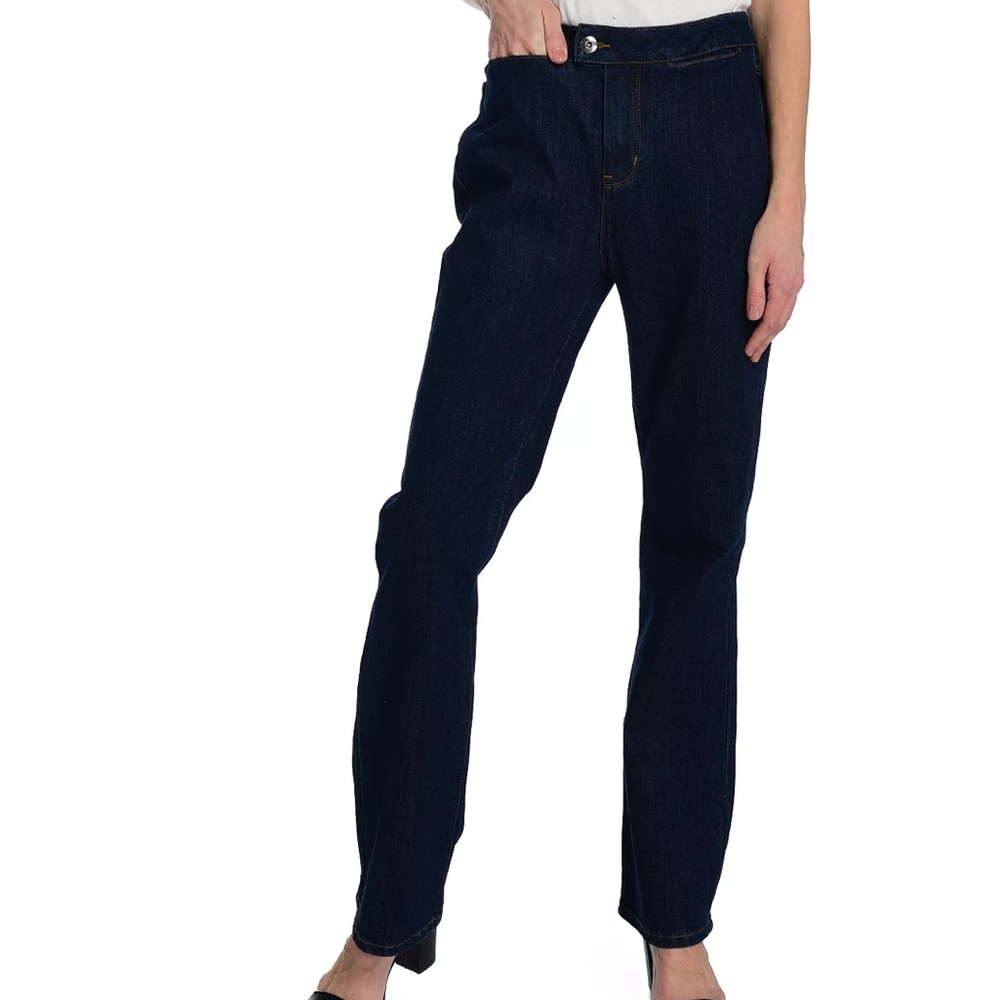 Women’s Kate & Mallory Dark‎ Wash Stretch Denim Wide Leg Boot Cut Jeans